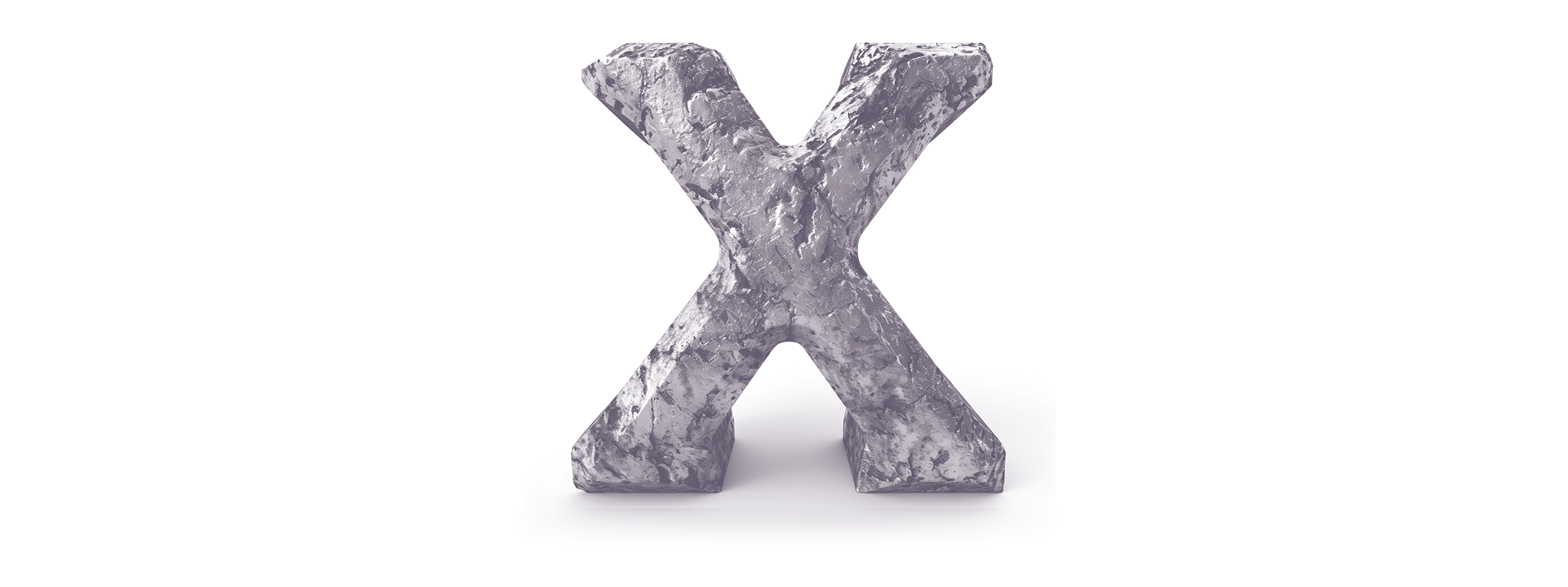 De letter X en onze voeding