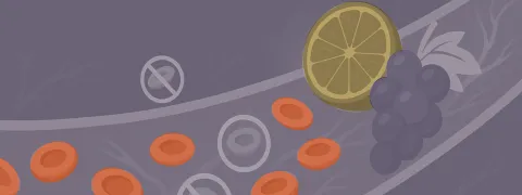 Flavonoïden en vitamine C remmen bloedplaatjes