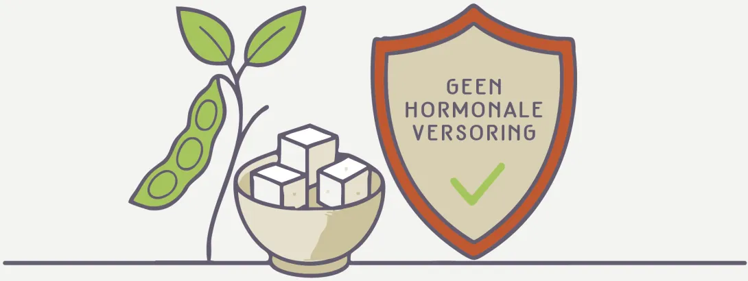 Soja-isoflavonen geen hormonaal effect